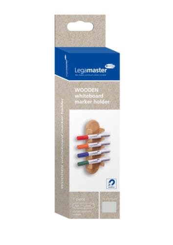 Legamaster Houder WOODEN voor whiteboardstiften
