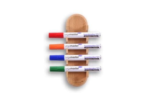 Legamaster Houder WOODEN voor whiteboardstiften