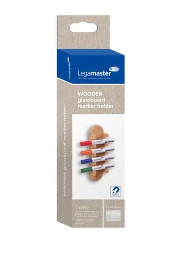 Legamaster Houder WOODEN voor whiteboardstiften