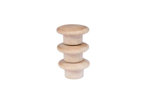 Legamaster Magneet WOODEN, natuur, Ø 25 mm