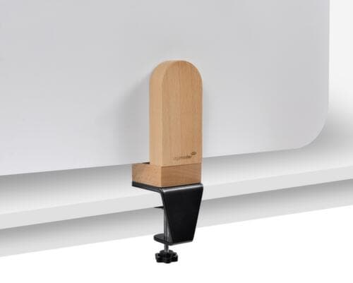 Legamaster geëmailleerde tafelscheidingswand ELEMENTS, hoogte x breedte 600 x 1200 mm, wand wit