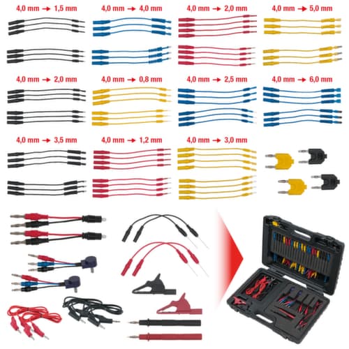 12/24V Master diagnostische test en meting kabel set