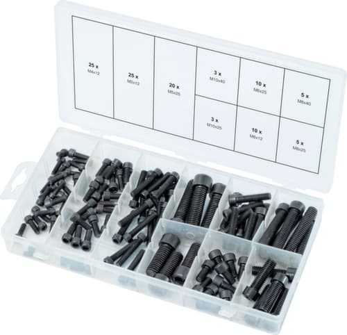 Assortiment binnenzeskantschroeven