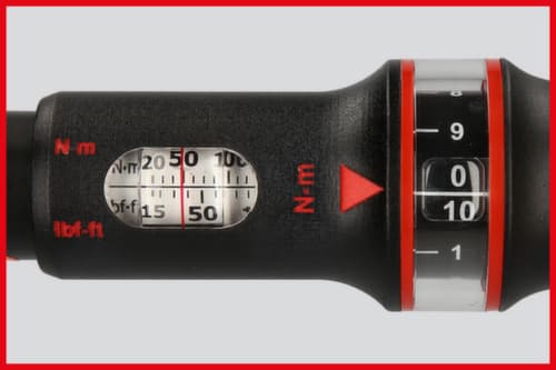 3/8" ERGOTORQUE®precisieratel momentsleutel