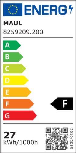 MAUL 2in1 LED-tafellamp MAULsirius met bewegingssensor en biodynamisch licht, licht daglicht- tot warmwit, zilverkleurig