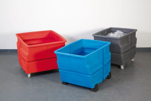 Systeembak van polyethyleen