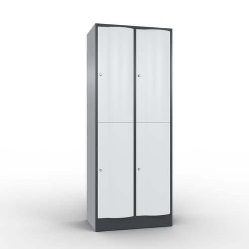 C+P Lockersysteem Resisto, 4 vakken