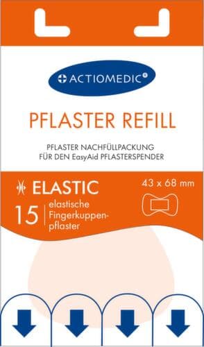 Navulling EasyAid ELASTIC voor pleisterdispenser