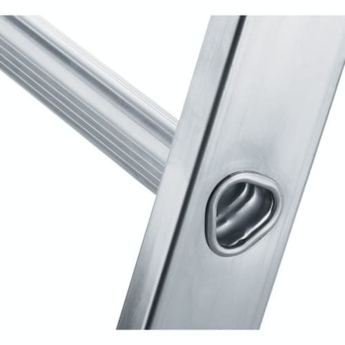 ZARGES Multifunctionele telescoopladder Skymaster DX, 3 x 12 driehoekige sporten
