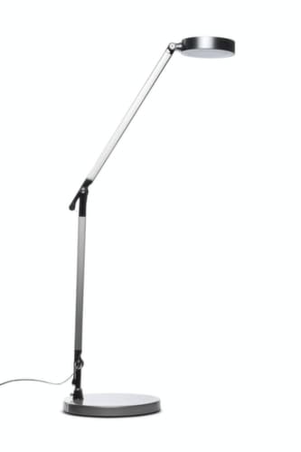 MAUL LED-bureaulamp MAULgrace colour vario met instelbare kleurtemperatuur, licht daglicht- tot warmwit, zilverkleurig