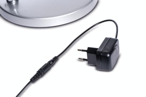 MAUL LED-bureaulamp MAULgrace colour vario met instelbare kleurtemperatuur, licht daglicht- tot warmwit, zilverkleurig