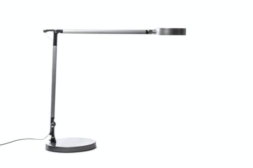 MAUL LED-bureaulamp MAULgrace colour vario met instelbare kleurtemperatuur, licht daglicht- tot warmwit, zilverkleurig