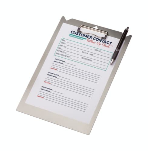 tarifold Klembord van aluminium