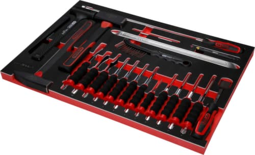 Performanceplus werkplaatswagen set P15 met 397 gereedschappen voor 7 laden