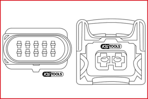 Universele kabelontspanner gereedschap set