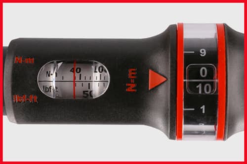 1/2" ERGOTORQUE®precisie ratel momentsleutelknop