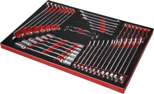 Performanceplus werkplaatswagen set P15 met 397 gereedschappen voor 7 laden