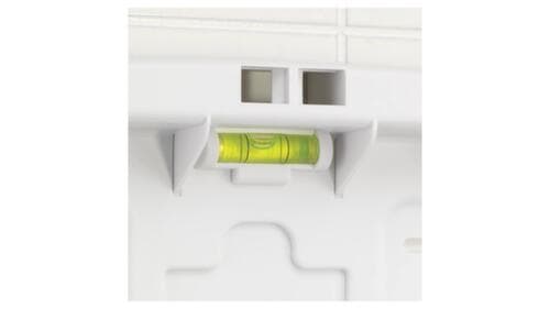 Dispenser voor papieren handdoeken, ABS, wit