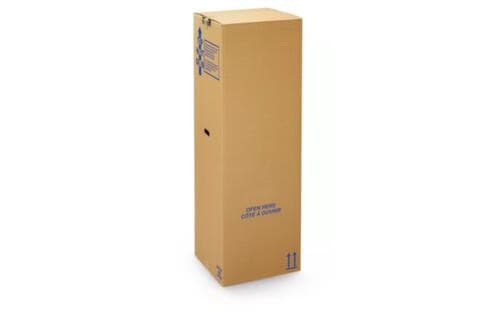 Kledingbox met kledingstang