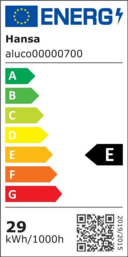Hansa LED-plafondlamp Alu Connect met afstandsbediening