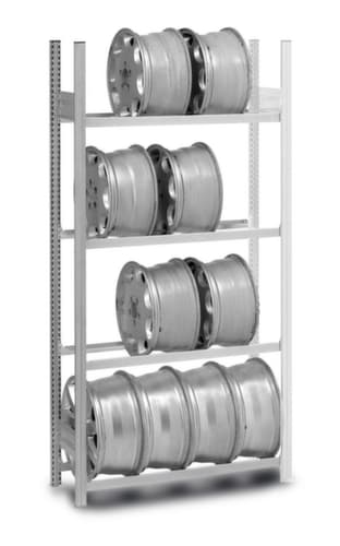 hofe Velgenrek, hoogte x breedte x diepte 2500 x 1010 x 335 mm, 5 niveaus