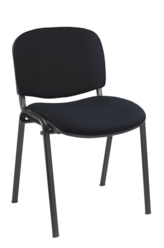 stapelbare beklede stoel