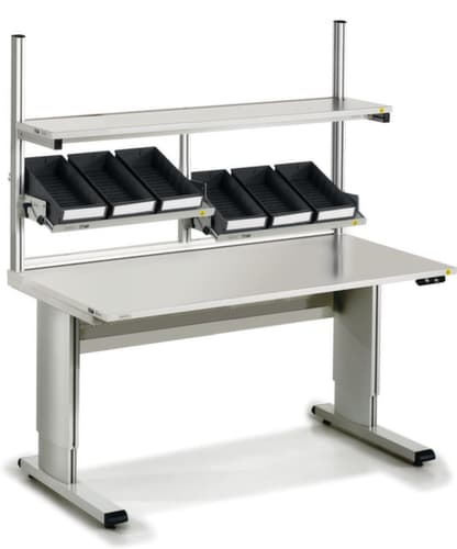 Treston Legbord voor montagetafel, voor tafelbreedte 1500 mm, diepte 310 mm