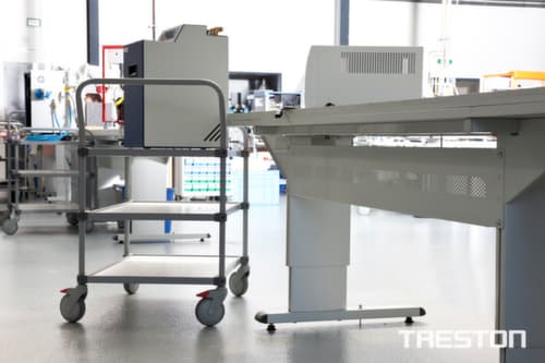 Treston Etagewagen 1000x430 mm, draagvermogen 300 kg, 4 etages