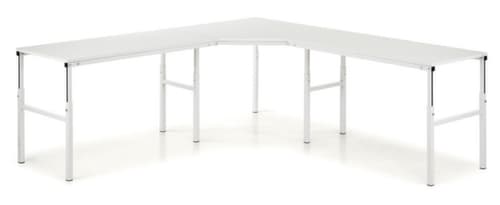 Treston Koppelelement voor bureau, breedte x diepte 1100 x 700 mm, plaat RAL7035 lichtgrijs