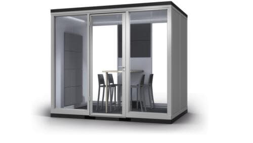Kleusberg Wand-geluidsabsorber TRENDLINE voor multifunctionele cabine, breedte 500 mm