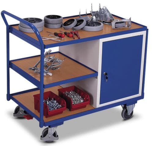 VARIOfit Tafel- en kastwagen met 250 kg draagvermogen