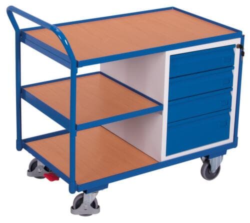 VARIOfit Tafel- en kastwagen met 250 kg draagvermogen