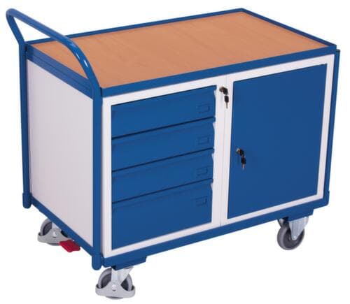 VARIOfit Tafel- en kastwagen met 250 kg draagvermogen