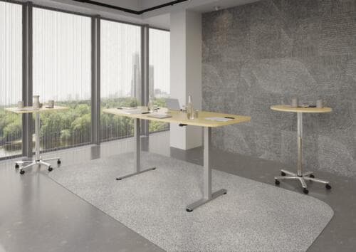 Elektrisch in hoogte verstelbare vergadertafel
