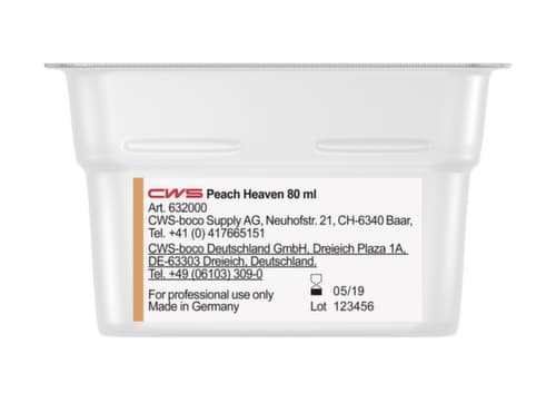 CWS Huisparfum PureLine Peach Heaven, geur fruitig-zoet
