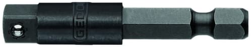673 6.3 Inzetstukhouder 1/4" zeskant - 1/4" vierkant