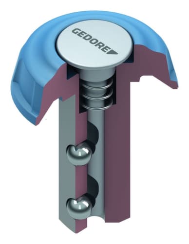 DMKPK 7 paddestoelkop 1/2" voor DREMASTER DMK