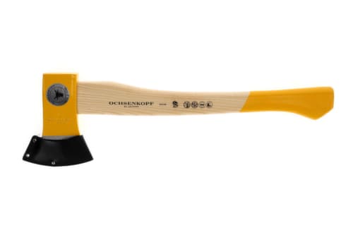 OX 244 E-1251 SPALT-FIX bijl met essenhouten steel 1250 g