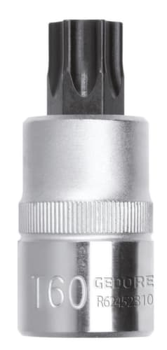 GEDORE RED R62451610 Schroevendraaierbit 1/2" TX T30 Lengte 55 mm