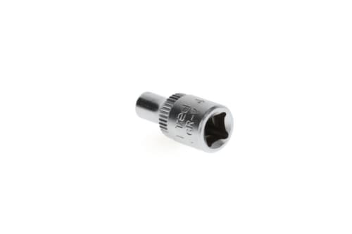 R41000403 Dop 1/4" zeskant 4 mm lengte 25 mm