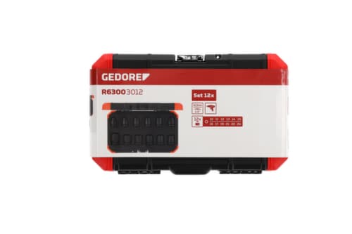 GEDORE R63003012 Steeksleutelset 1/2 12 stuks