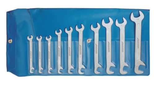 8-0100 Dubbele steeksleutelset 10-delig 5-13 mm