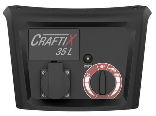 Veiligheidszuiger CraftiX met stekkerdoos