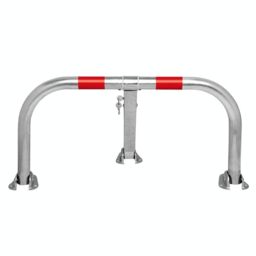 Inklapbare parkeerbeugel SESAM, hoogte 455 mm, voor vastschroeven