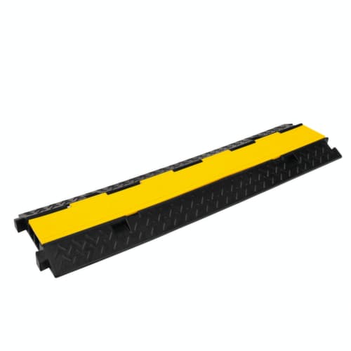 Moravia Kabelbrug MORION, breedte 1000 mm, zwart/geel