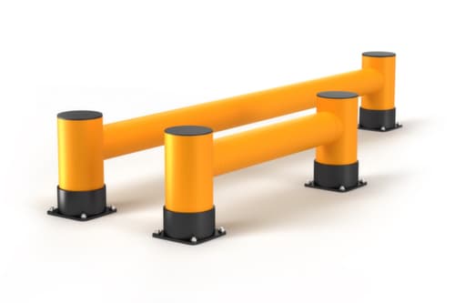 a.m.p.e.r.e. aanrijdbeveiligingsplank voor stelling Rack Mammut®