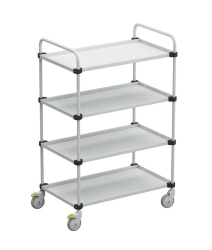 Treston Etagewagen 1000x430 mm, draagvermogen 300 kg, 4 etages