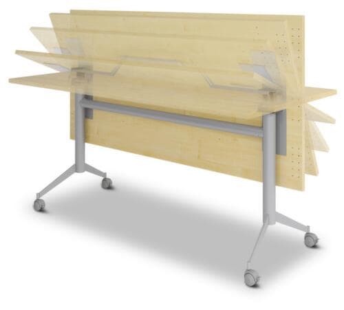 verrijdbare klaptafel