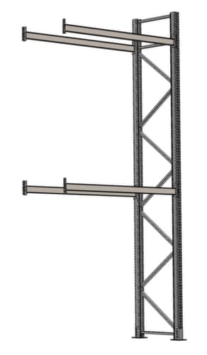 SCHULTE Palletstelling voor 9 pallets, 2825 mm breed, 3 opslagniveaus