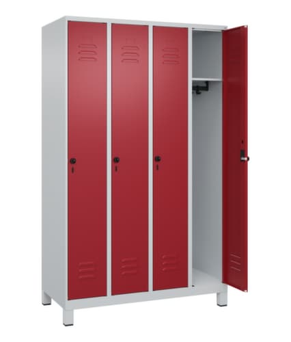 C+P locker Classic Plus met 4 vakken, vakbreedte 300 mm